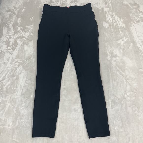Spanx Ponte Ankle Pant Womens XL Black Pull On Stretch Career Office 20214R - Picture 1 of 12